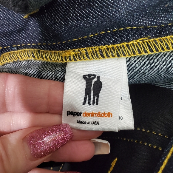 PaperDenim&Cloth Womens Bootcut/Flare Denim Jeans Like New Size 30 - Picture 9 of 10